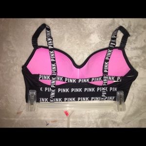 Pink bralette